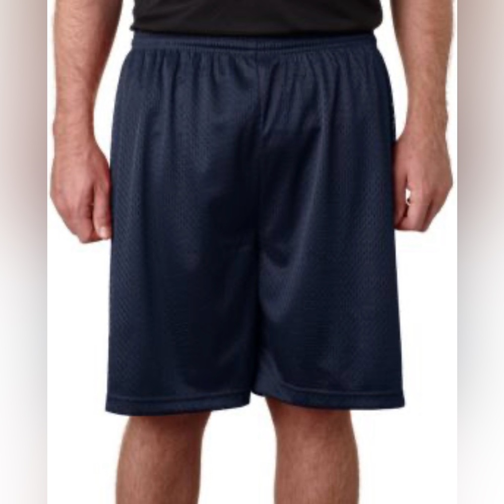 NWOT Badger Navy Athletic Drawstring Shorts